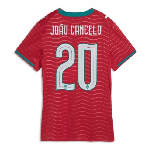 Billige Fotballdrakt Portugal Joao Cancelo #20 Replika Hjemmedrakt Dame VM 2026 Kortermet Billige Fotballdrakt Portugal Joao Cancelo #20 Replika Hjemmedrakt Dame VM 2026 Kortermet
